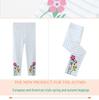 Girls' European and American Style Slim Fit Elastic Leggings for Autumn and Spring