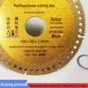 Versatile Cutting Disc for Glass, Tile, Cement, Marble, Cast Iron, and Wood - Fits Angle Grinders
