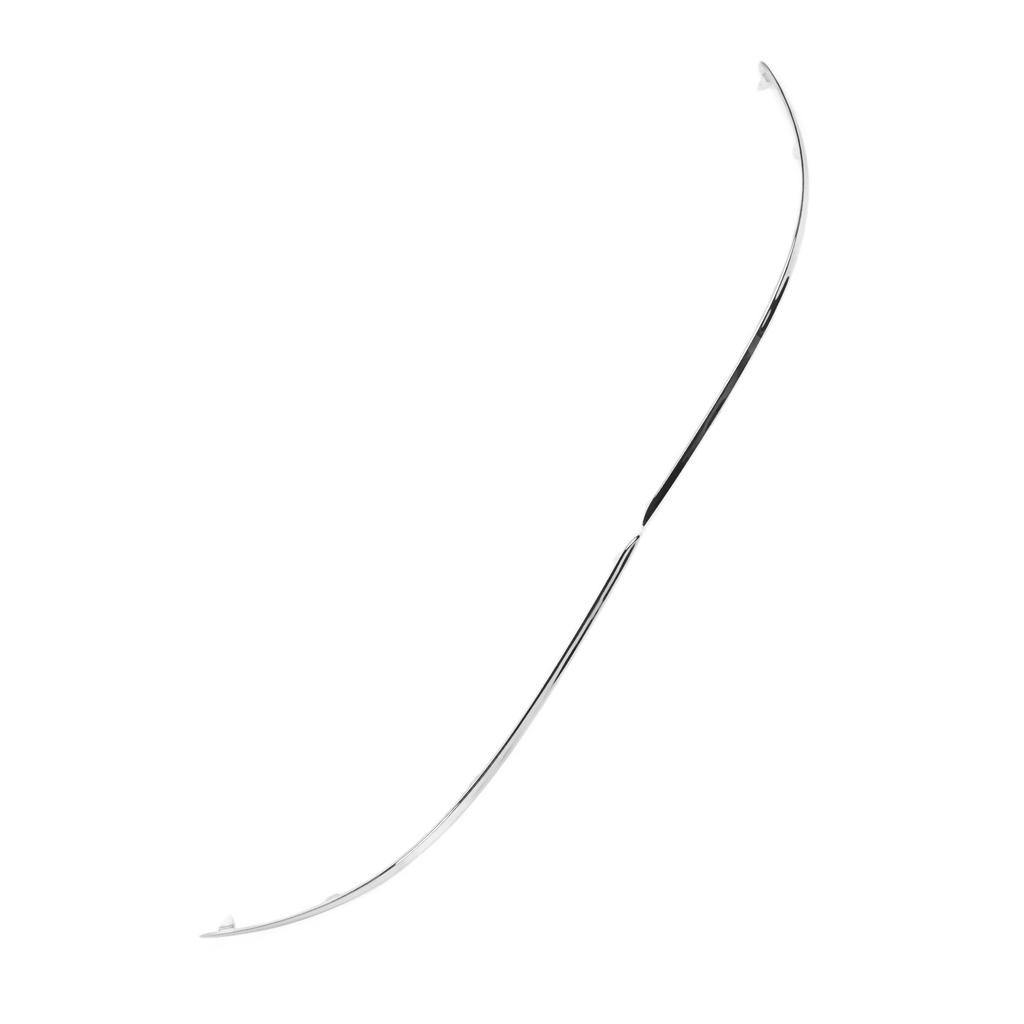 2pcs Front Bumper Lower Chrome Molding Trim 204 885 0821 Replacement for Benz C‑Class W204 Standard Pre‑Facelift 2008