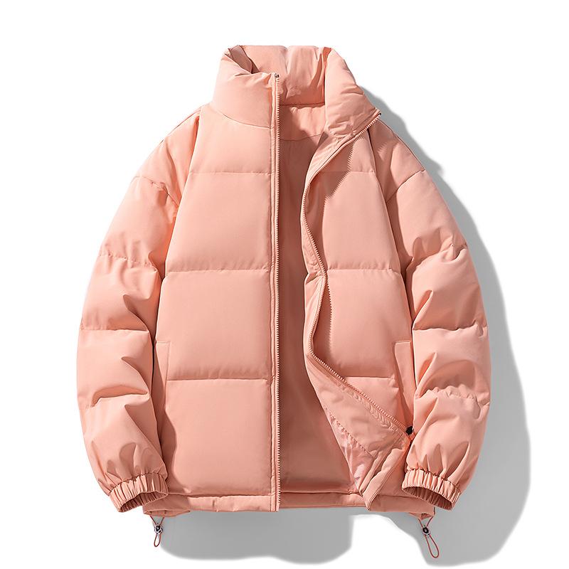 Cotton-padded Men's New Winter Thickened Warm Bread Clothes Couple's Multi-color Versatile Casual Simple Cotton Clothes