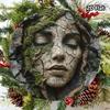 Vintage Tree Woman Retro Metal Tin Sign 1pc Garage Pub Wall Art Decor