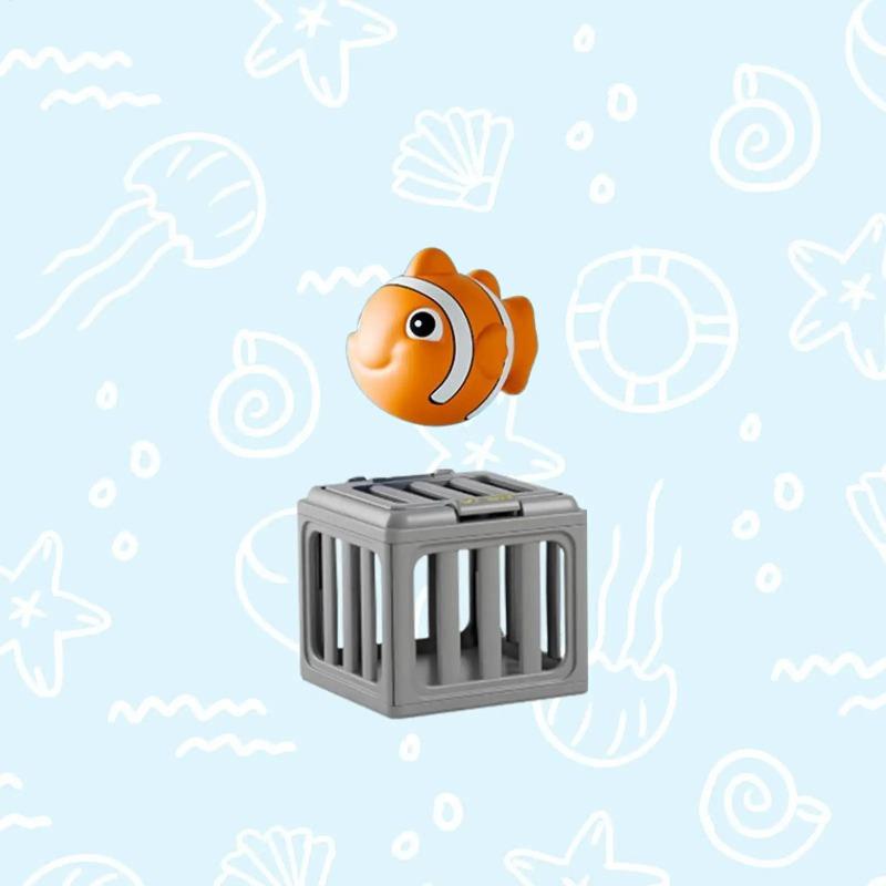 

Pool Dive Toys Easy Release Floating Sinking Cage Pool Sinkies Kids Bath Toys For Boys Girls Summer Vacation Backyard Lake River сірий
