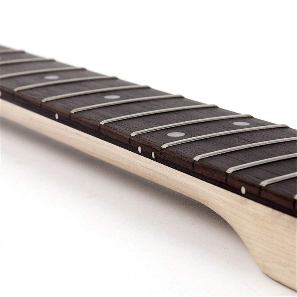 RuiJOTWAT 22 Fret Electric Guitar Neck Maple Rosewood Fretboard for Fender Stratocaster