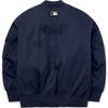 MLB Detroit Tigers Einfacher Logo-Print Baseballkragen Locker Langarm Baumwolljacke Unisex Jacken Marineblau 3AJPB0124-46NYD