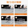 Home Bliss Shoe Box Clear Transparent Shoe Case Acrylic Sneaker Box Sneaker Case Magnetic Door Assembly Type Storage Box Large Capacity Shoe Shelf