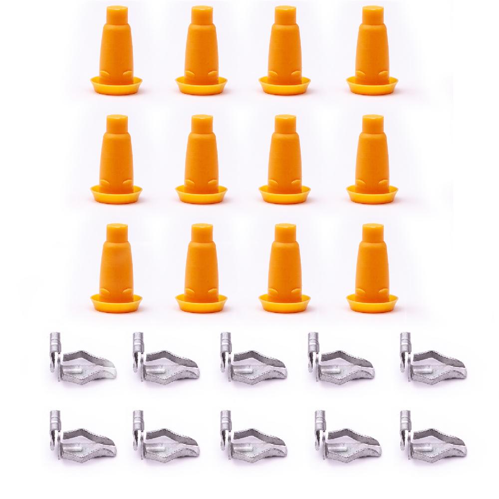 

24Pcs Front Door Panel Frame Plugs & Door Panel Clips Kit For Chevy Buick Apollo