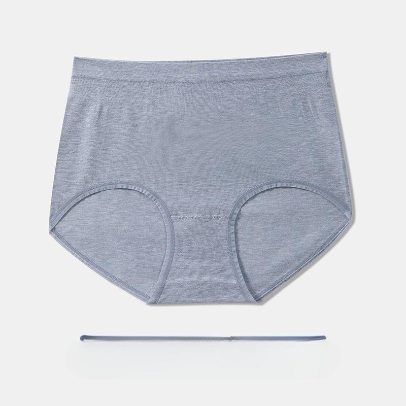 Fashion Summer Sexy Simple High Waist Underwear Comfortable Breathable Soft Skin Friendly Women's Triangle Panties