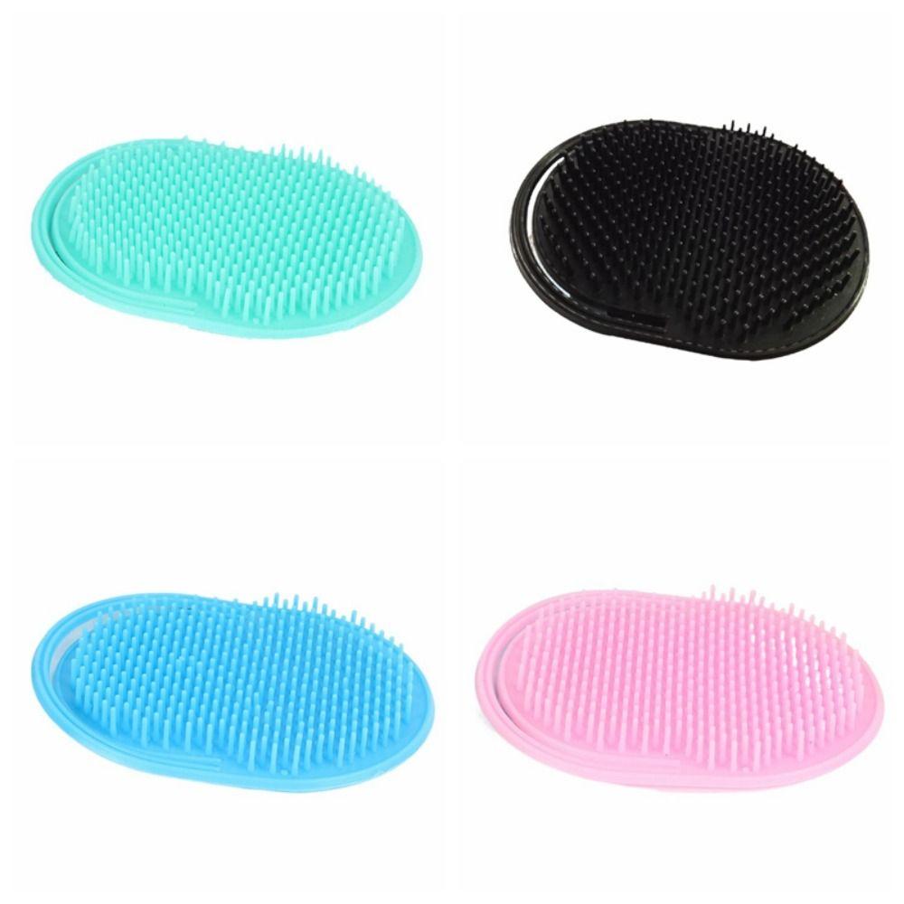 Plastic Hair Comb Brush Hair Washing Pocket Shampoo Comb Massage Brush  Men