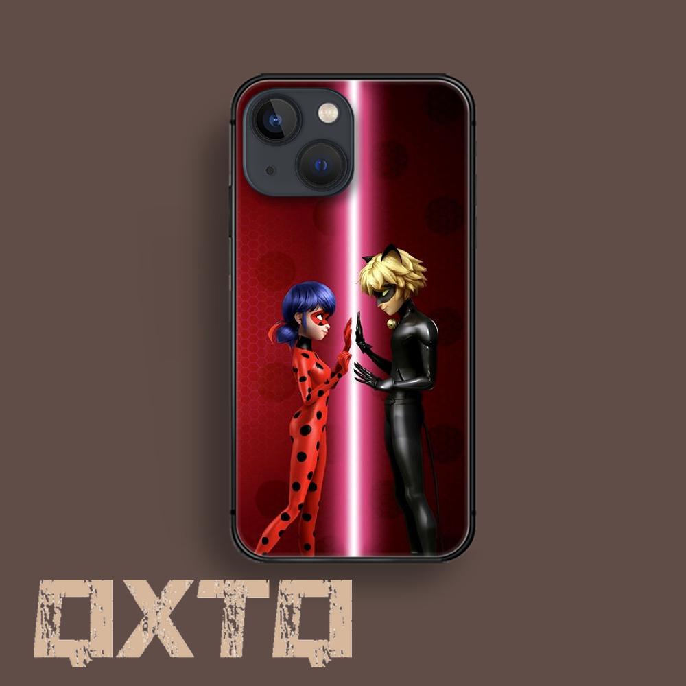 Buy Cartoon-Ladybug-Girl Phone Case Cover Cell For Iphone Samsung