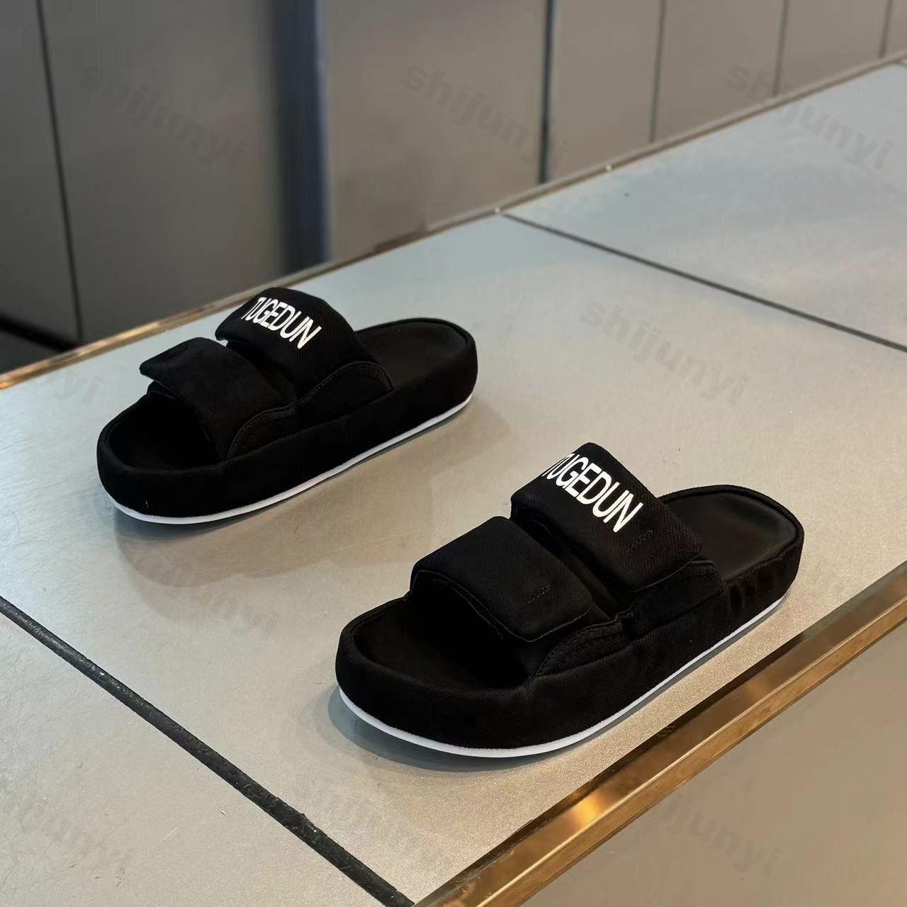 

Мода Мужская Мода Тренд Повседневные Шлепанцы Уличные Пляжные Спортивные 2025 Лето Удобные На Толстой Подошве Увеличивающие Рост С Открытым Носком Сандалии 39 чёрный