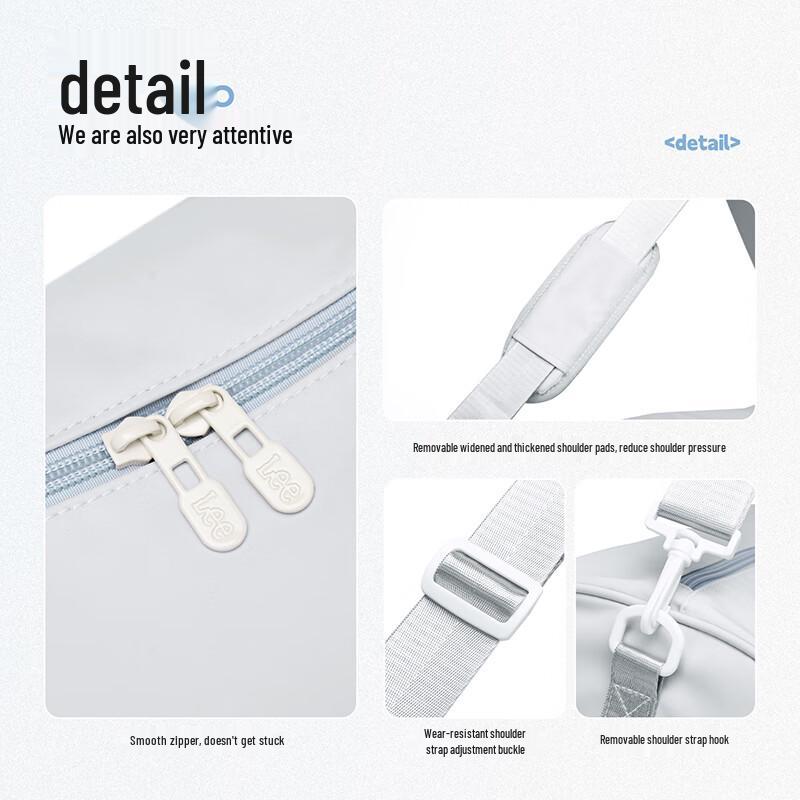 Lee Women's Large Capacity Travel & Gym Duffel Bag