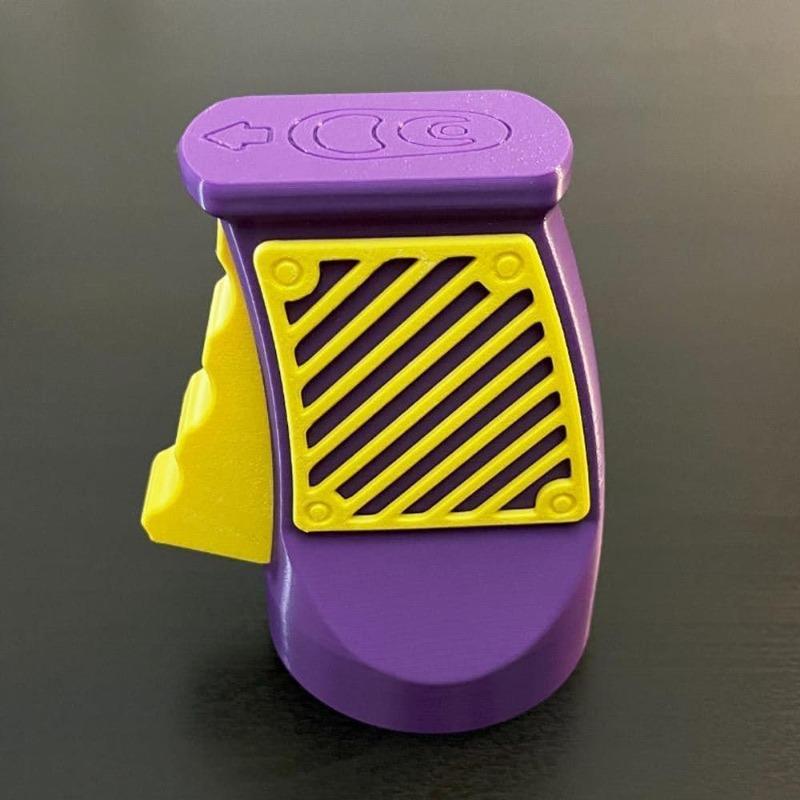 3D Printed Beverage Can Opener - Fun & Durable Aluminum Tool for Easy Beer/Soda Tab Removal, Anti-Spill Design Safe for All Ages