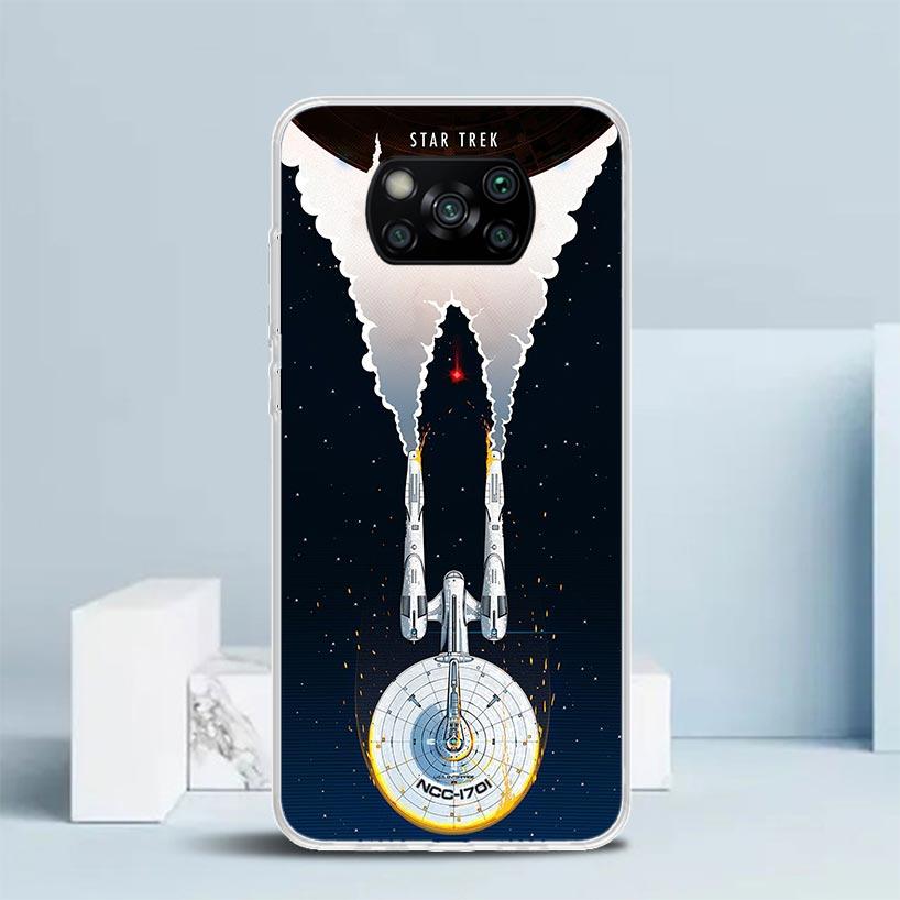 Star Movie T-Trek Soft Cover for Xiaomi Poco F7 Ultra X7 X6 X5 Pro M7 Phone Case Redmi 15 15C 13 13C 12 12C 10 10C Print Shell P