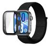 Pasek Nylonowy+Etui PC do Huawei Watch Fit 3/4/4 Pro Chroniące przed Upadkiem+Wygodna Oddychająca Opaska na Nadgarstek Correa