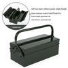 Qiyao Multifunctional Stainless Steel Toolbox with Three-Layer Storage
