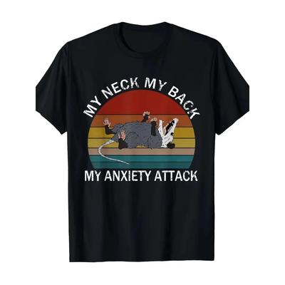 Herren Casual Grafik T-Shirt - Bequem, Ideal für den Alltag, 220g, Rundhalsausschnitt, Ganzjährig