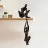 Man Holds Up Woman Statue Art Statue Lover Sculpture Ornaments Home Dan Couple Sculpture Art Creative Desktop Decoration Art