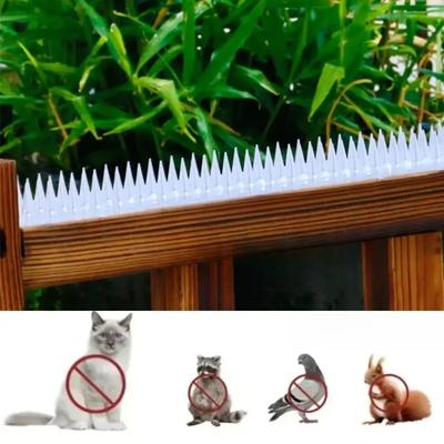 1Pc 12CM Plastic Bird Repeller Spikes Fence Wall Cat Anti Pigeon Spike Anti-bird Outdoor Squirrel Garden Fences Animal Repellent