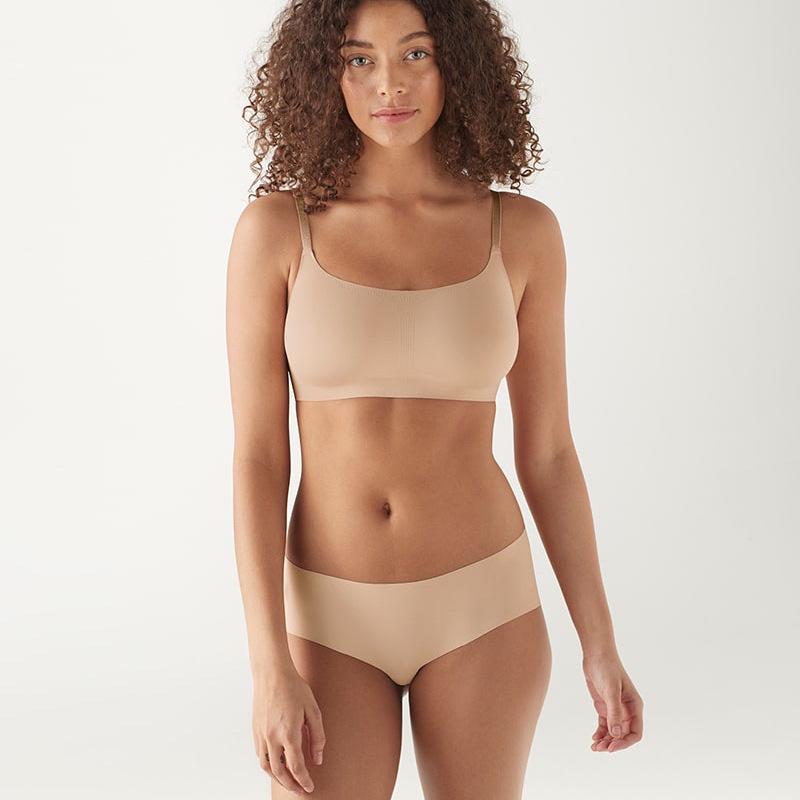 

Бесшовный бюстгальтер большого размера в стиле майки для женщин - Удобный, дышащий и стильный L (60-70 kg)