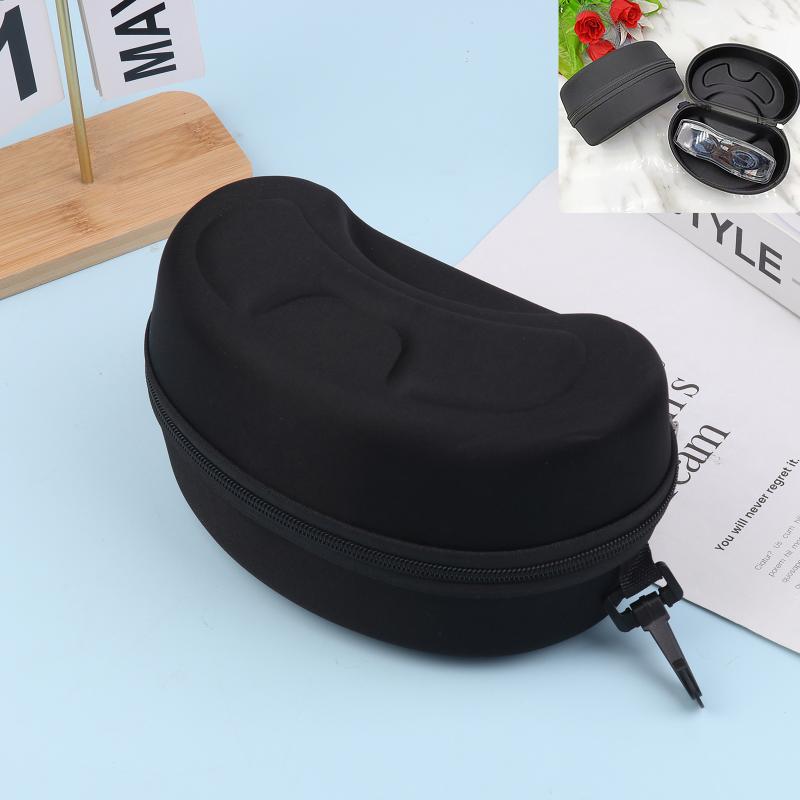 New Ski Goggles Protective Case Portable Snowboard Skiing Eyewear Storage Bag Hard EVA Protective Carrying Case With Carabiner