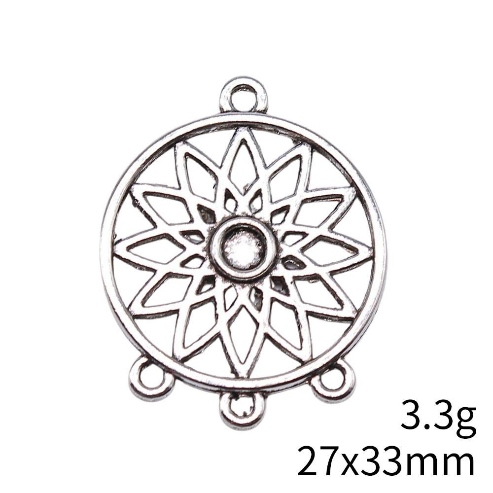 NewArrivals Jewelry Findings Angel Dream Catcher Earring Connector Accessories Parts Women's Bag Accessories For Women