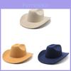 Style Cowboy Hat With Wide Brim For Summer Sun Protection And Breathability