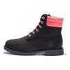 Timberland Linden Woods 6 Inch Waterproof Boots 'Black Nubuck With Pink' Women's A44FA-001