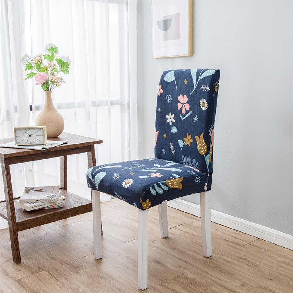 Chair Cover Full Set Dining Chair Covers Washable Stretchable Universal Fit for Home Office Restaurant