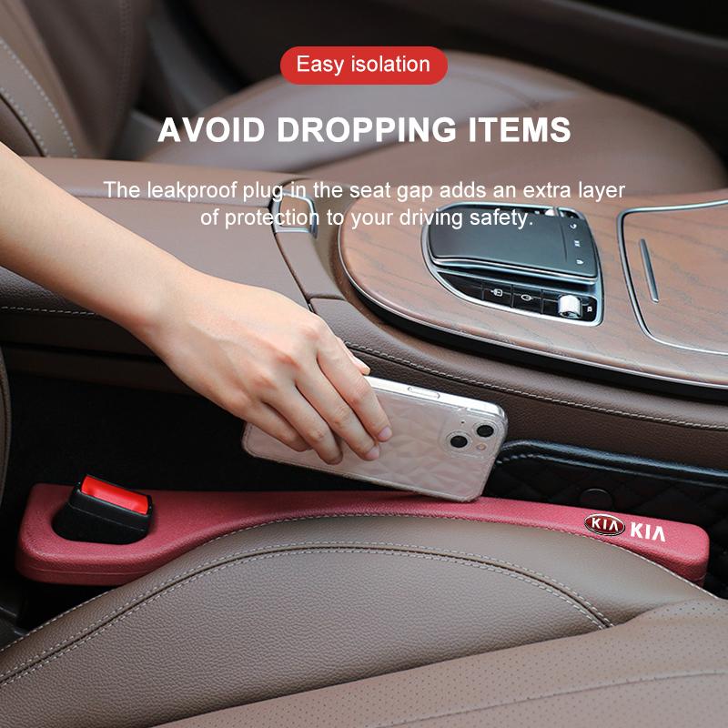2Pcs New Car Seat Gap Filler Seam Plug Leak-proof Filling Strip Interior Accessories For KIA Cerato Sportage R K2 K3 K5 Sorento Sportage R Rio Soul
