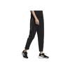 Adidas Logo Print Three Stripes Straight Leg Casual Pants Women Bottoms Black HM7081