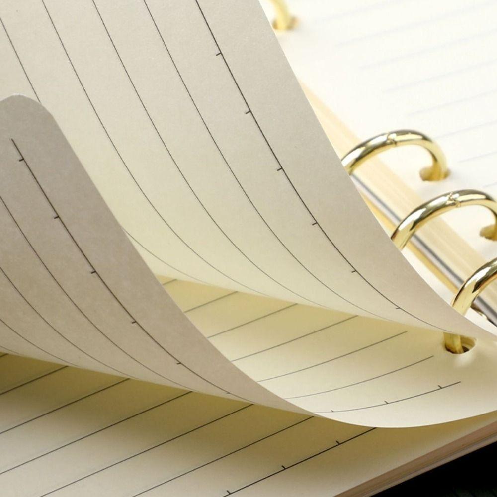 A6/A5 Binder Notebook Leather Cover Travel Journal Notebook Vintage Refillable Notebook