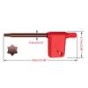 Professional Torx Keys Wrench Long Lastings Tool for Mechanical Repairs Long Arms Star Key for Various Application