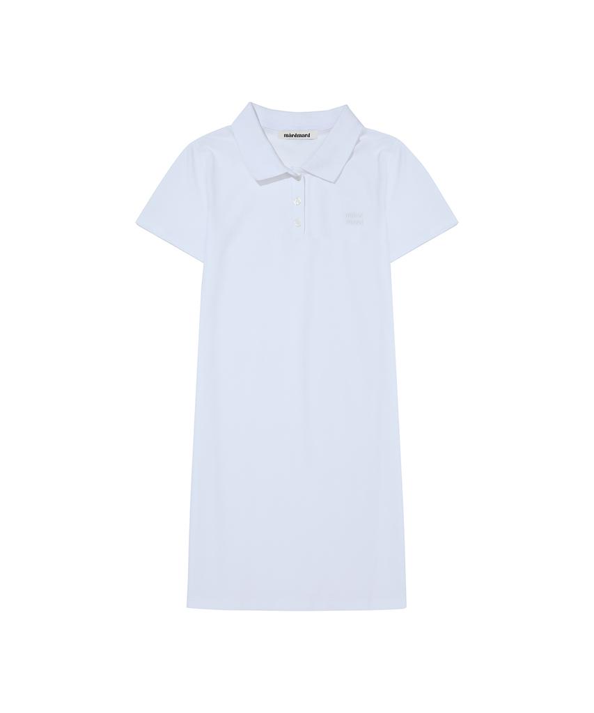 Mad Mad Holiday Pk Mini Dress - White
