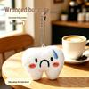 Year of the Sheep Lamb Keychain: Cute Plush Pendant for Students' Bags