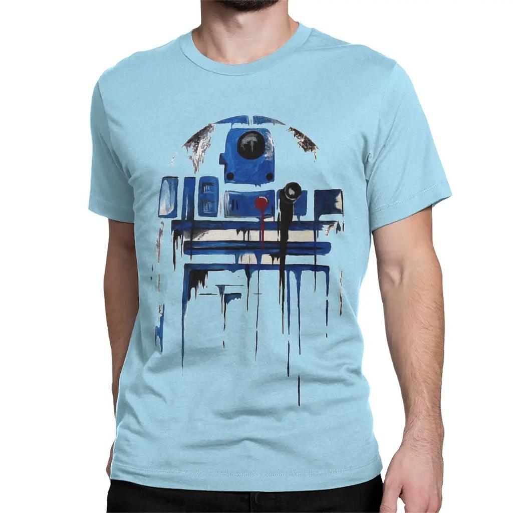 Men Women's Star Wars Darth Vader T Shirts Disney Pure Cotton Clothes Funny Short Sleeve Round Collar Tees Adult T-Shirt