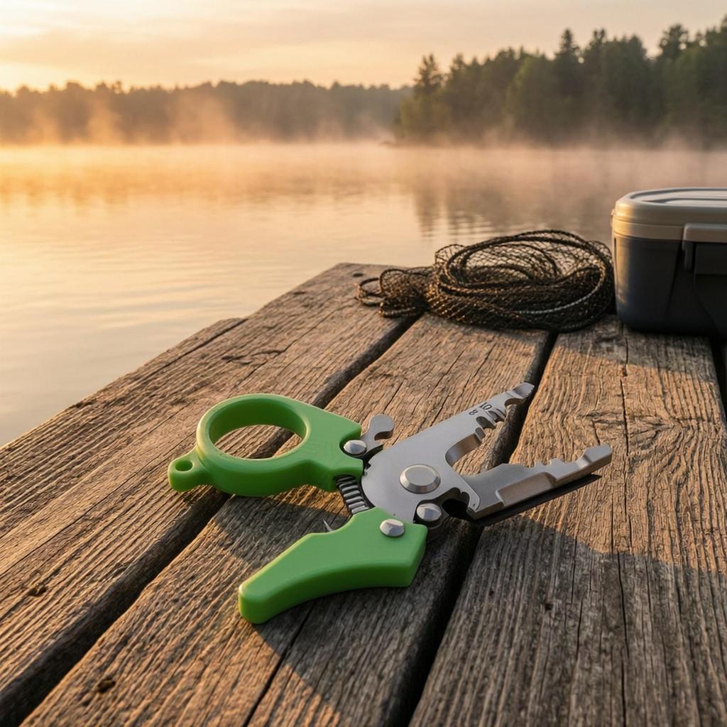 Wire Stripping Mini with Finger Loop Multipurpose for Tackle Box