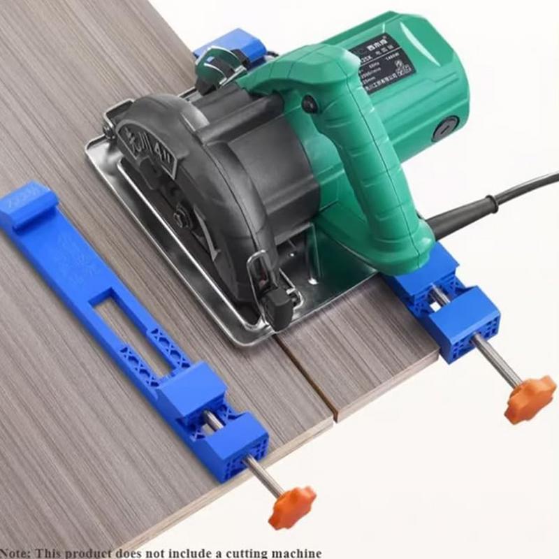 Adjustable Cutting Machine Base Guide Circular Saw Milling Positioning Clamps Guide Lock The Cutter Base Tasks Woodworking Tool
