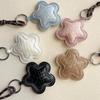 Handmade Star Keychain Charm Soft PU Leather Decorative Accessory Jewelry Gift for Students and Trendy Youth