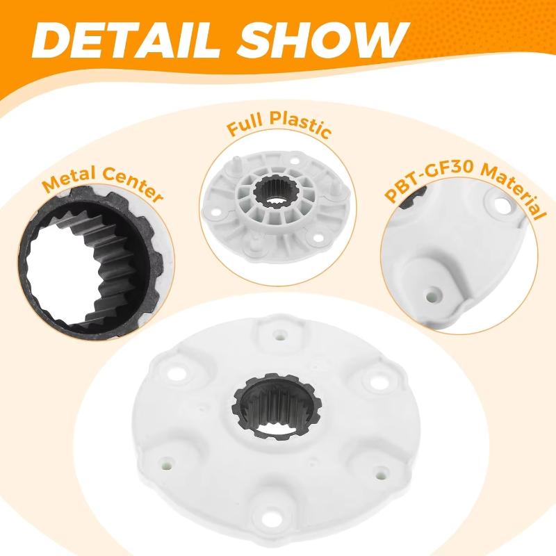 

1 шт. Для стиральной машины 4413Er1001C 4413Er1002A 4413Ea1002B Mbf618448 Pbt-Gf30 Замена узла ступицы ротора стиральной машины