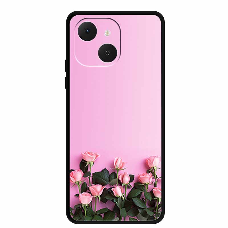 Phone Cover For Tecno Spark 40C Cases Silicone Bumper Lovely Soft TPU Coque for Spark 40 C Funda Tecno Pop 10 Pro Protector Case