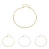 Trendy Geometric Chain Necklace For Women Stylish Versatile Gold Silver Rose Gold Fashionable Accessories