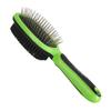 Comfortable Handle Double-sided Combs for Dogs Hair Knot Opening Stainless Steel Cleaning Massage Tools Dog Brush Pet Supplies