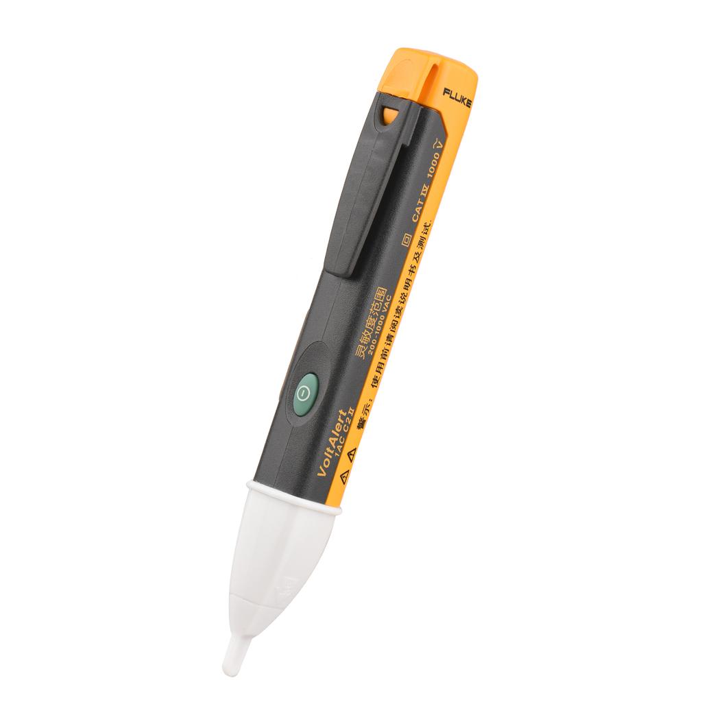 FLUKE Mini Handheld Electrical Test Pen Non-contact Voltage Tester High Precision Voltage Detecting Tool 200~1000V AC Voltage Detection Sound Light