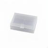 Rectangular Transparent Box Thickened Material Frosted Multipurpose Storage Case for