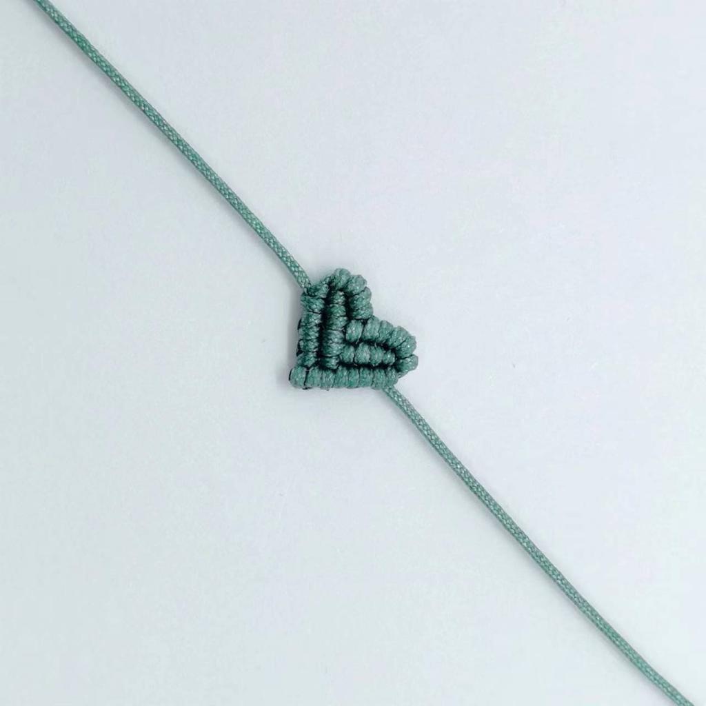 Handarbeit Handgestrickt Pfirsich Herzförmig Glücksbringend Rotes Seil Armband Verstellbar Damen Beste Freundin Anhänger Einfach Herren Paar Liebende Geschenk