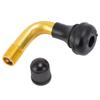8PCS Brass ,Rubber Tire Valve Extension 90 Degree Motorcycle Tire Valve Stem  Small Vehicle Tire