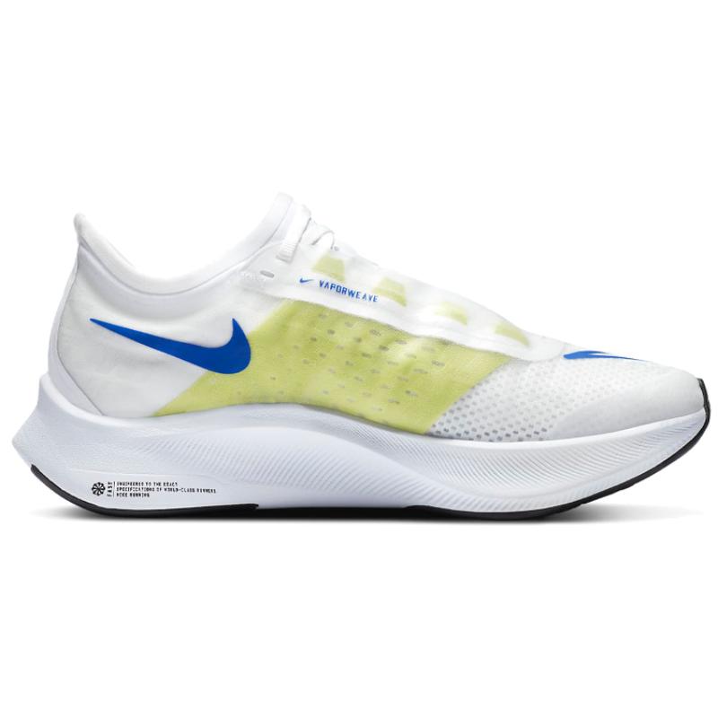 Nike Zoom Fly 3 'White Silver Blue Lime' Women's Sneakers Casual AT8241-104
