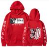 Hot Anime Attack On Titan Hoodie Graphic Hooded Men Women Clothes Autumn Warm Sweatshirt Harajuku Streetwear Tops Long Sleev