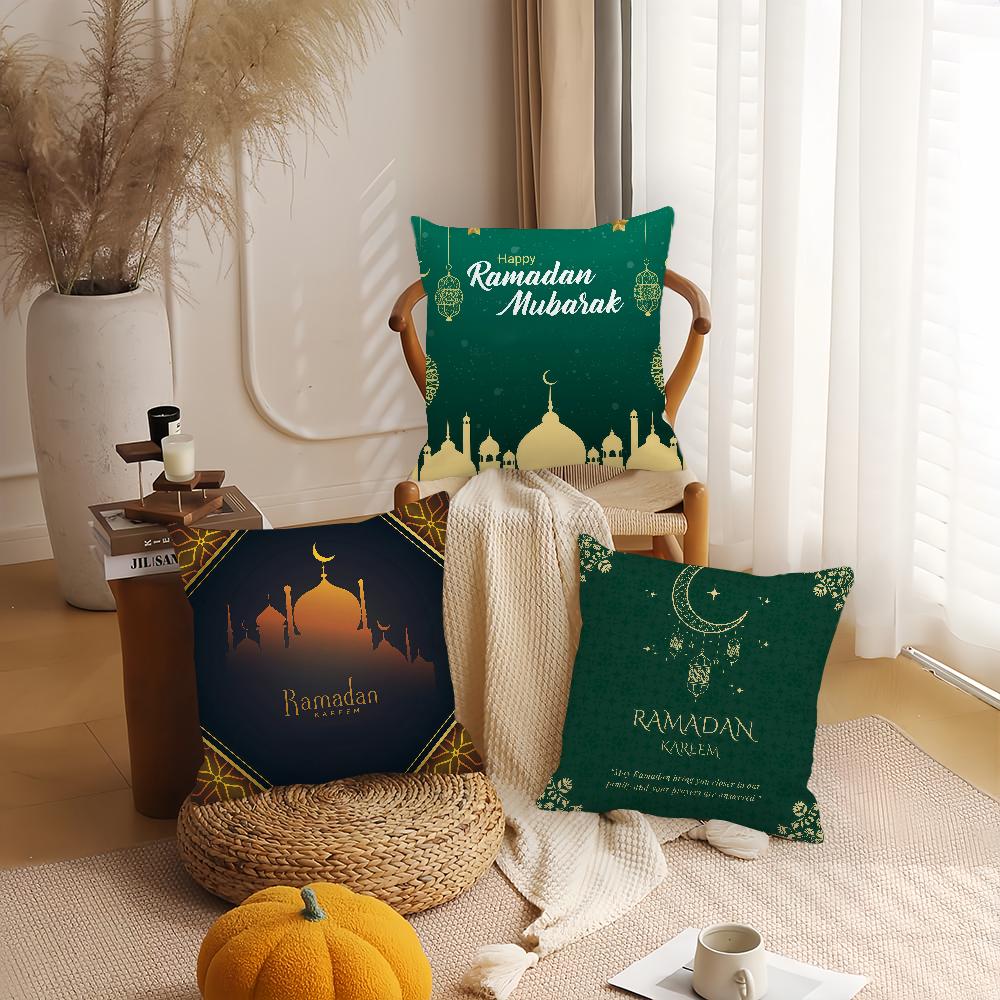 Festival Ramadan gift Pillow Case Office Cushions Suitable For Sofa Car Bedroom Decorative Cushion Cover