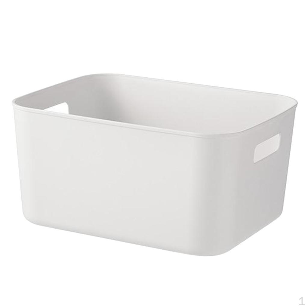 Home Organizer Boxes With Handle For Kitchen, Closet, Pantry, Bedroom, Bathroom, Hallway, Entryway